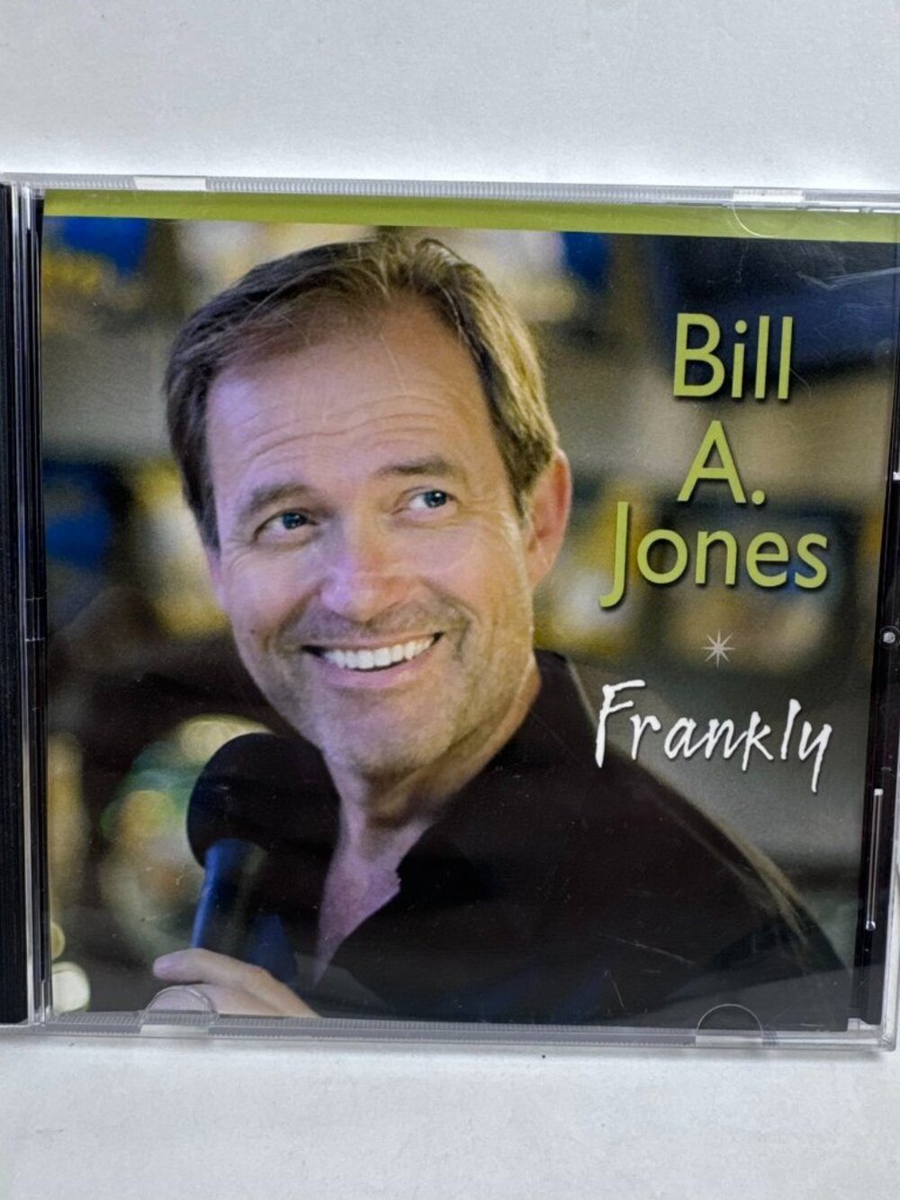Bill A. Jones Frankly Audio CD 2010 Vocal Jazz Big Band Standards Live Tracks